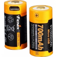 Аккумулятор 16340 Fenix 700 mAh Li-ion с разъемом для USB купить в Тольятти