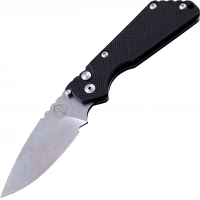 Автоматический складной нож Pro-Tech Pro-Strider SnG Auto, клинок Stonewash, сталь 154CM, рукоять сталь/черный G10 купить в Тольятти