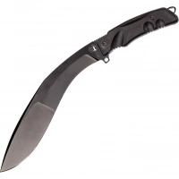 Мачете Fox Extreme Tactical Kukri, сталь N690, рукоять Forprene, чёрный купить в Тольятти