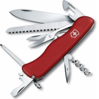 Мультитул Victorinox Outrider, сталь X50CrMoV15, рукоять нейлон, красный купить в Тольятти