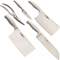 Набор кухонных ножей на подставке HuoHou 6-Piece Stainless Steel Kitchen Knife Set купить в Тольятти