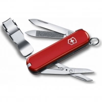 Нож-брелок Victorinox Nail Clip 580 (0.6463) 8 функций, красный купить в Тольятти