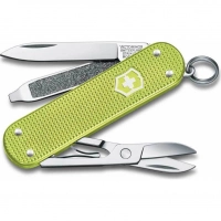 Нож перочинный Victorinox Classic Alox SD Colors, Lime Twist (0.6221.241G) лаймовый, 58 мм 7 функций купить в Тольятти