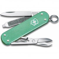 Нож перочинный Victorinox Classic Alox SD Colors, Minty Mint (0.6221.221G) мятный, 58 мм 7 функций купить в Тольятти