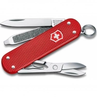 Нож перочинный Victorinox Classic Alox SD Colors, Sweet Berry (0.6221.201G) красный, 58 мм 7 функций купить в Тольятти