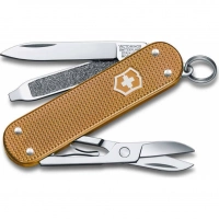 Нож перочинный Victorinox Classic Alox SD Colors, Wet Sand (0.6221.255G) коричневый, 58 мм 7 функций купить в Тольятти