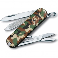 Нож перочинный Victorinox Classic, сталь X55CrMo14, рукоять Cellidor®, камуфляж купить в Тольятти