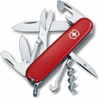 Нож перочинный Victorinox Climber, сталь X55CrMo14, рукоять Cellidor®, красный купить в Тольятти