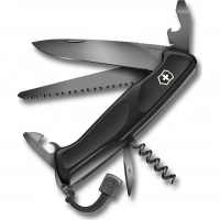 Нож перочинный Victorinox RangerGrip55 Onyx Black (0.9563.C31P), 12 функций купить в Тольятти