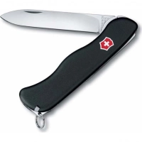 Нож перочинный Victorinox Sentinel, сталь X55CrMo14, рукоять Cellidor®, черный купить в Тольятти