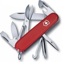 Нож перочинный Victorinox Super Tinker, сталь X55CrMo14, рукоять Cellidor®, красный купить в Тольятти