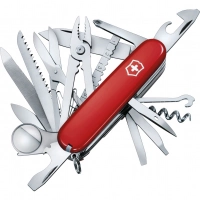 Нож перочинный Victorinox SwissChamp, сталь X55CrMo14, рукоять Cellidor®, красный купить в Тольятти