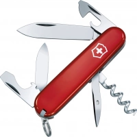 Нож перочинный Victorinox Tourist, сталь X55CrMo14, рукоять Cellidor®, красный купить в Тольятти