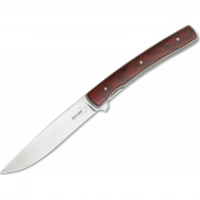 Складной нож Boker Urban Trapper Gentleman Cocobolo Wood 01BO722, сталь VG-10, рукоять титан/дерево купить в Тольятти