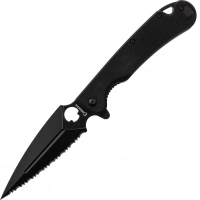 Складной нож Daggerr Arrow Flipper Full Serrated, сталь D2 купить в Тольятти