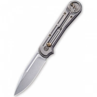 Складной нож Double Helix WE Knife, сталь CPM-S35VN, рукоять титан купить в Тольятти
