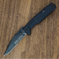 Складной нож Extrema Ratio M.P.C. (Multi Purpose Compact) Black, сталь Bhler N690, рукоять черный антикородал (алюминиевый сплав) купить в Тольятти