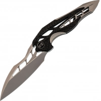 Складной нож WE Knife Arrakis, сталь M390, рукоять карбон/титан купить в Тольятти