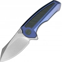 Складной нож WE Knife Valiant, сталь CPM-S35VN, рукоять титан/карбон купить в Тольятти