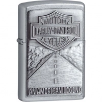 Зажигалка ZIPPO Harley-Davidson® Легенда, с покрытием Street Chrome™ купить в Тольятти